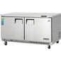 Everest ETBWF2 59 1/4" Solid Door Undercounter Freezer