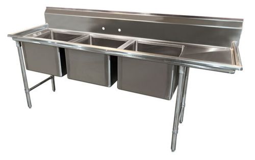Advance Tabco 9-83-60-24R 94 3/8" Compartment Sink
