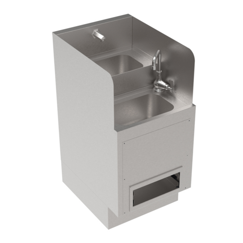 Krowne KR24-HX18-E 18" Underbar Sink