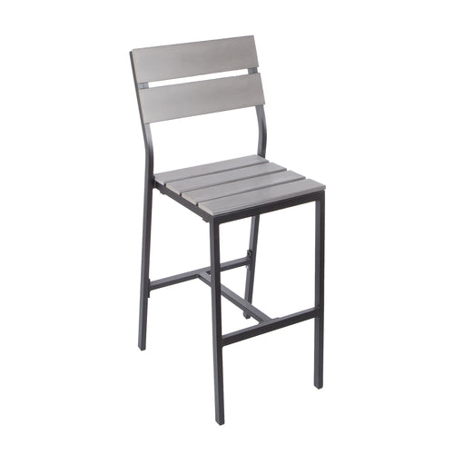 BFM Seating PH202BGRTK-BL 15 1/2" Patio Barstool