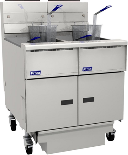 Pitco SG18-2FD Gas Floor Fryer