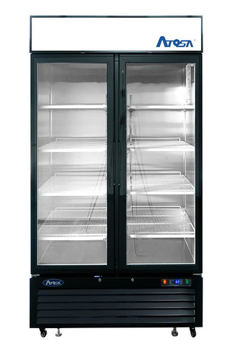 Atosa MCF8733GR 39 3/8" 2 Section Refrigerated Merchandiser
