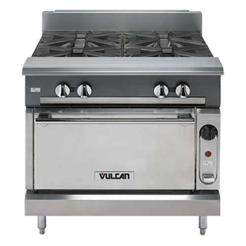 Vulcan V2BG18S 36" 2 Burner Gas Heavy Duty Range