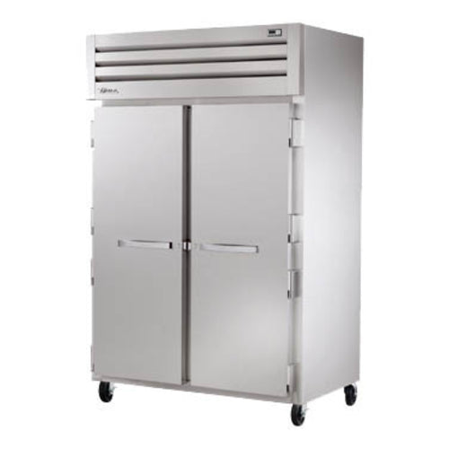 True STA2F-2S-HC 52 5/8" 2 Section Solid Door Reach-In Freezer