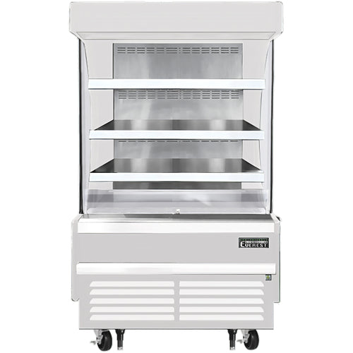 Everest EOMV-36-W-28-S 37 1/4" Open Air Merchandiser