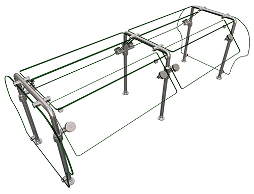 Hatco ES92-60" Sneeze Guard