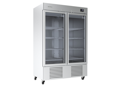 Infrico IRR-AN49MX 54 1/2" Solid Door Reach-In Refrigerator Freezer