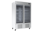Infrico IRR-AN49MX 54 1/2" Solid Door Reach-In Refrigerator Freezer