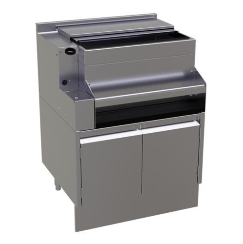 Glastender E-IB-24-CP10 28" Underbar Ice Bin / Cocktail Station