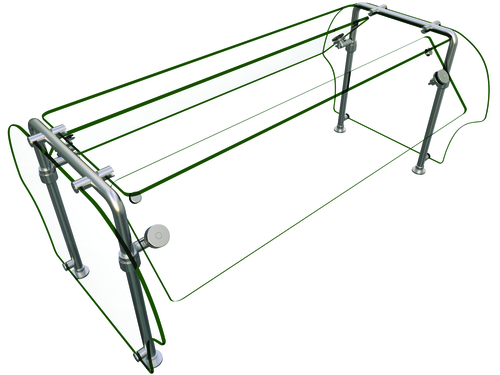 Hatco ES92-48" Sneeze Guard
