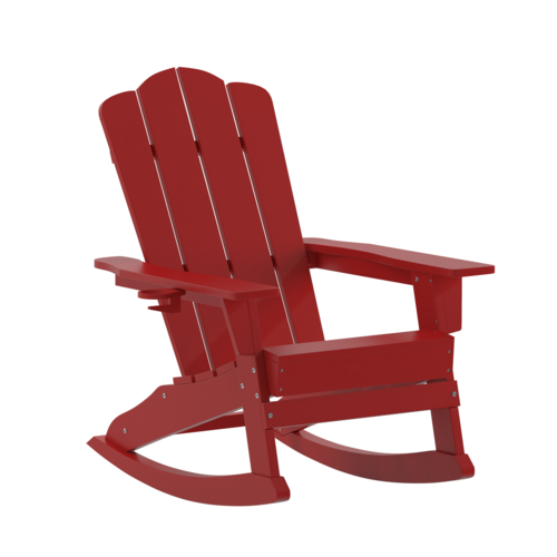 Flash Furniture LE-HMP-1044-31-RD-GG 33 3/4" Patio Lounge Seating