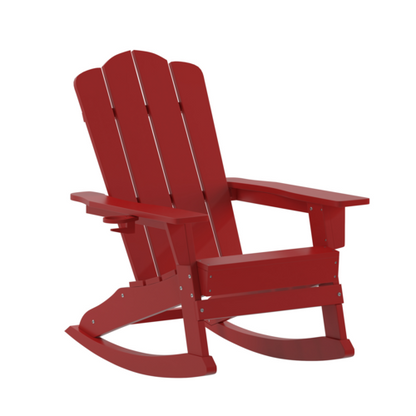 Flash Furniture LE-HMP-1044-31-RD-GG 33 3/4" Patio Lounge Seating
