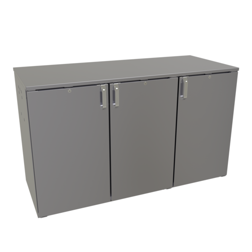 Glastender CP1RB60 60" Solid Door Back Bar Cooler