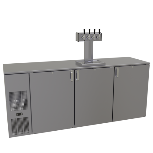 Glastender C1FB84-DD 84" Draft Beer Cooler