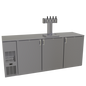Glastender C1FB84-DD 84" Draft Beer Cooler