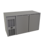 Glastender C1FL52-UC 52" Solid Door Undercounter Refrigerator