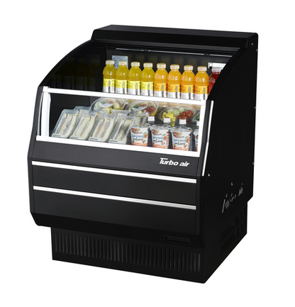 Turbo Air TOM-30SB-SP(-A)-N 28 1/2" Open Air Merchandiser