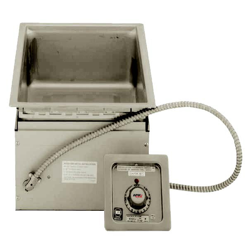 APW Wyott HFW-1TDS 13 3/4" Electric Drop-In Food Well