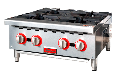 Omcan 47380 24" Gas Countertop Hot Plate