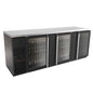 Micro Matic MBB94G-E 95 1/2" Glass Door Back Bar Cooler