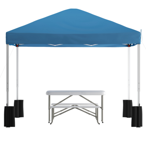 Flash Furniture JJ-GZ10PKG103-BL-GG 116" Patio Umbrella