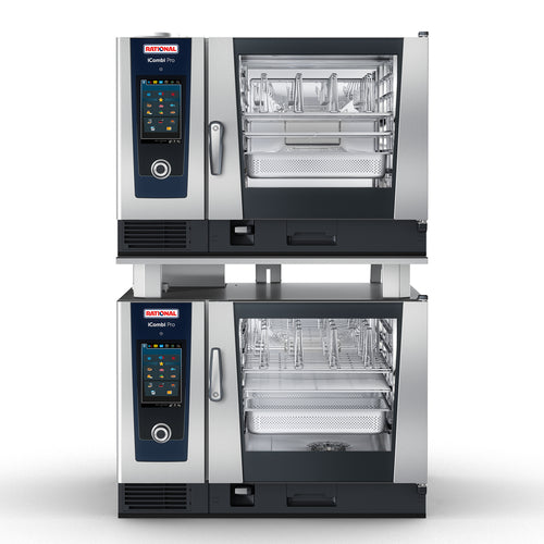 RATIONAL ICP 6-FULL ON 6-FULL NG 208 1PH AD-QS Gas Combi Oven