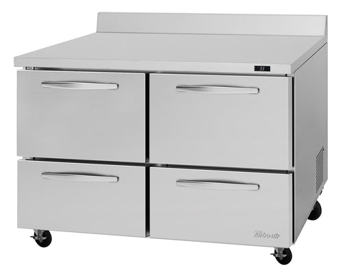 Turbo Air PWR-48-D4-N 48 1/4" 4 Drawer Worktop Refrigerator