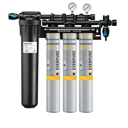 Everpure INSURICE TRIPLE PF-7FC-S 25 3/4" Water Filtration System