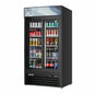 Everest EMGR33B 39 3/8" 2 Section Refrigerated Merchandiser