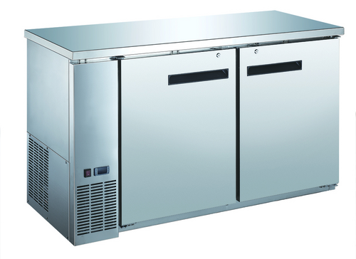 Entree EBB60-24SX 60 3/4" Solid Door Back Bar Cooler