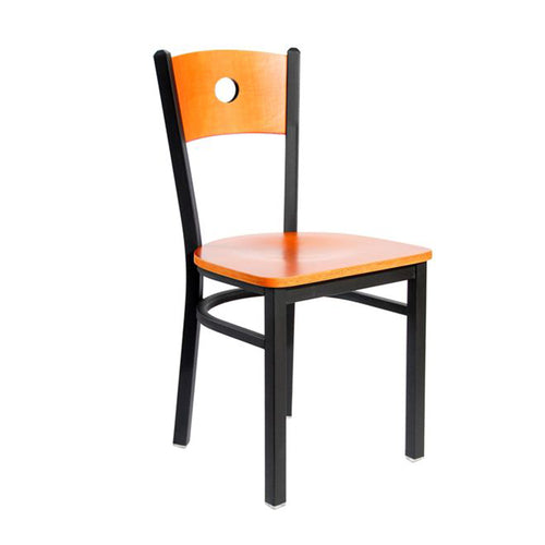 BFM Seating 2152C-SB W 17 1/2" Dining Chair