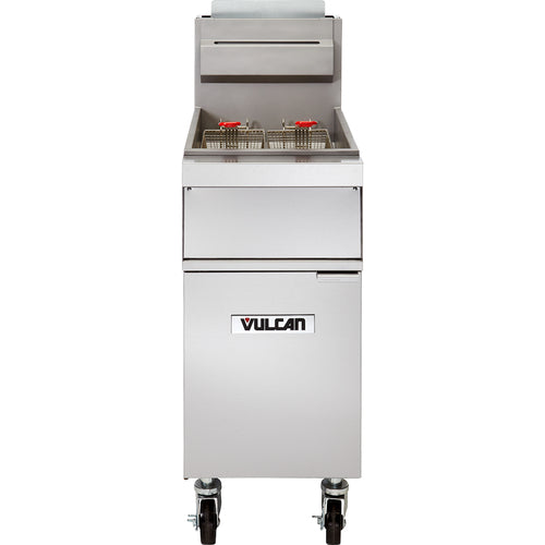 Vulcan 1GR45M 15 1/2" 45 lb Gas Floor Fryer