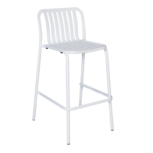 BFM Seating PHKWBS-WH 20 1/2" Patio Barstool