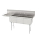 GSW SE15153L 63 3/8" Compartment Sink
