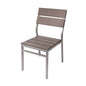 BFM Seating PH202CGRTK-SG 16" Patio Chair