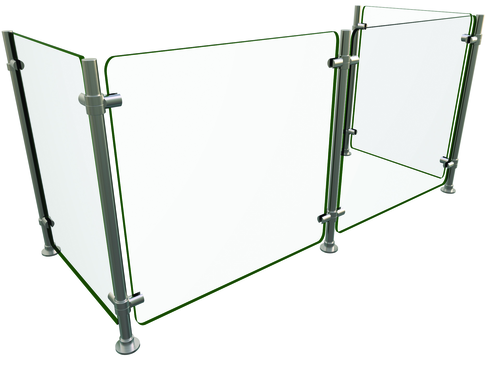 Hatco EP5-RING-48 48" Sneeze Guard