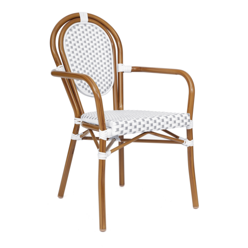 Flash Furniture SDA-AD642002A-WHGY-NAT-GG 79 3/4" Dining Chair