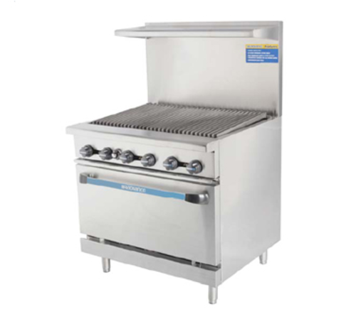 Turbo Air TAR-36RB-LP 36" Gas Restaurant Range