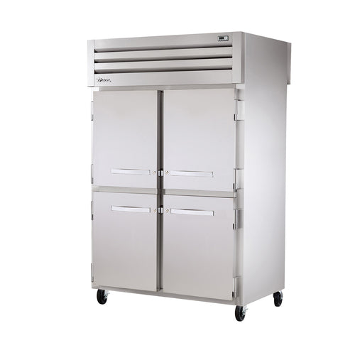 True STR2HPT-4HS-4HS 52 5/8" 2 Section Heated Holding Cabinet
