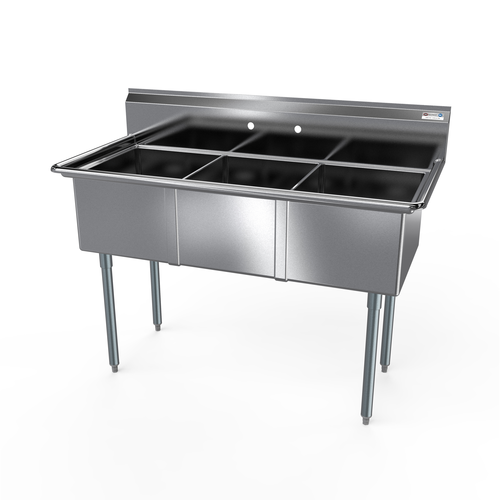 NBR 3SG-162012 53" Compartment Sink