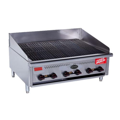 Royal Range TB-815 14 1/2" Gas Countertop Charbroiler