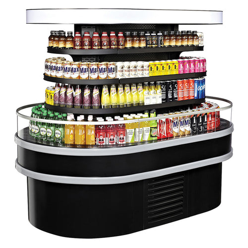 Turbo Air TIOM-20RSRB-N 48" Refrigerated Display Case