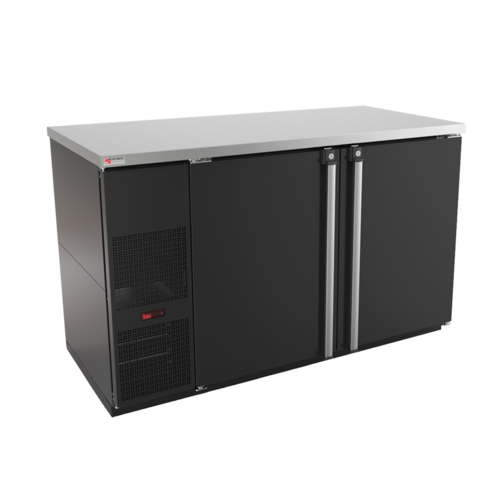 Micro Matic MBB58-E 59 1/2" Solid Door Back Bar Cooler