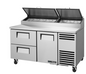 True TPP-AT-60D-2-HC~HGTP 60 1/4" 1 Door Pizza Prep Table