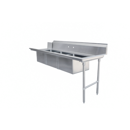 Omcan 48498 84" Dishtable