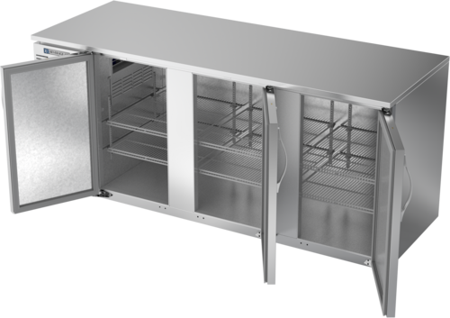 Beverage-Air BB78HC-S 78" Solid Door Back Bar Cooler