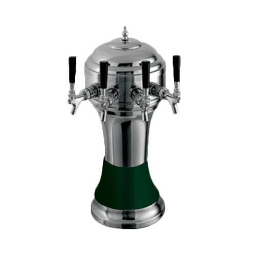 Perlick 4056GR4BPC 8 1/8" Draft Beer Tower
