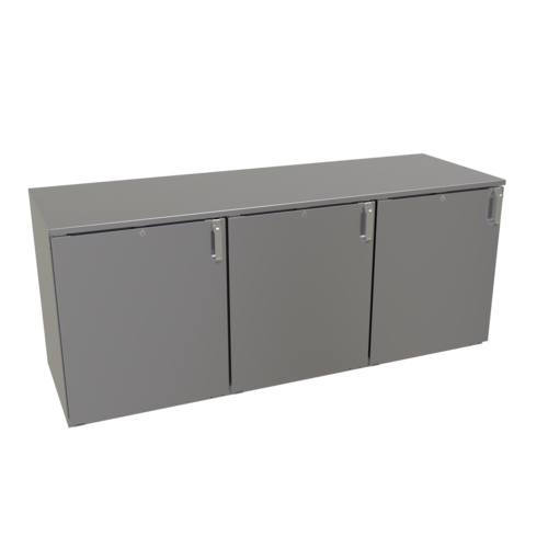 Glastender LPDS72 72" Back Bar Cabinet