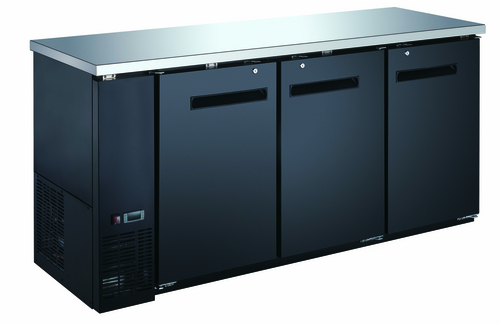 Entree EBB72-24X 72 3/4" Solid Door Back Bar Cooler