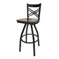 BFM Seating 2130S-SB ASH 17 1/2" Barstool